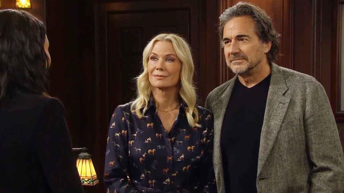 Brooke, Ride and Daphne at Forrester Creations on Bold and the Beautiful