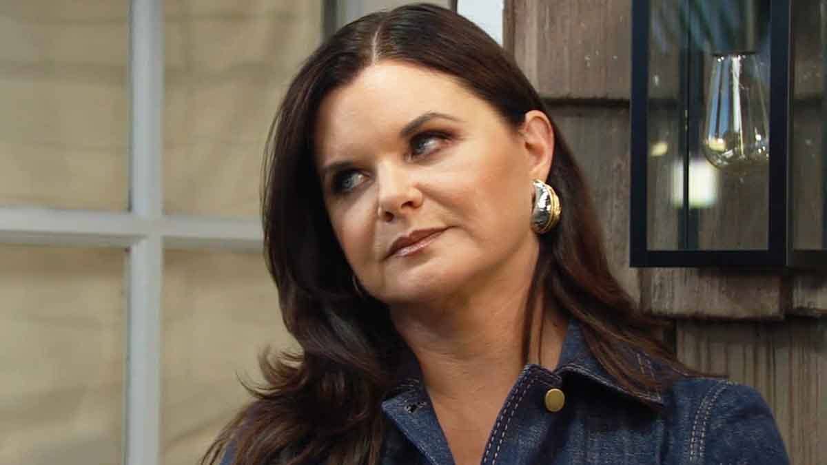 Katie rolls her eyes at Dylan on Bold and the Beautiful