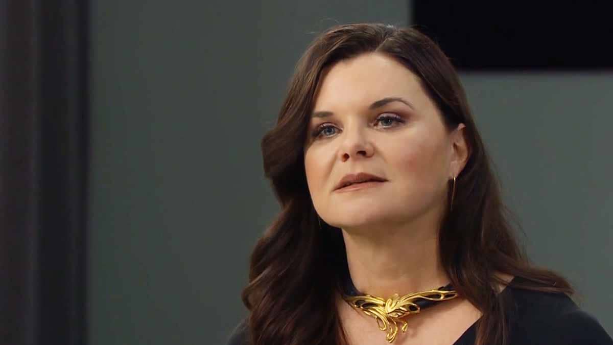 Katie at Logan on Bold and the Beautiful