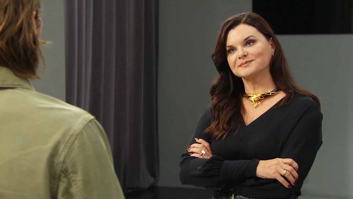 Katie and Will at Logan on Bold and the Beautiful