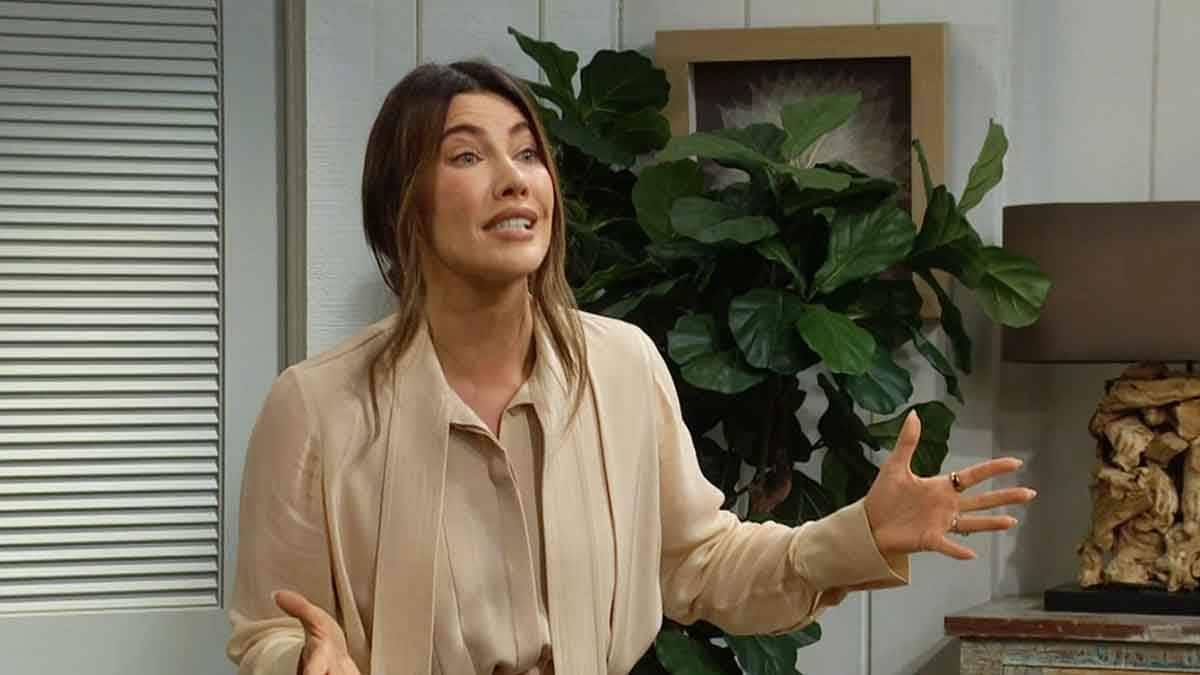Steffy loses her cool on Bold and the Beautiful
