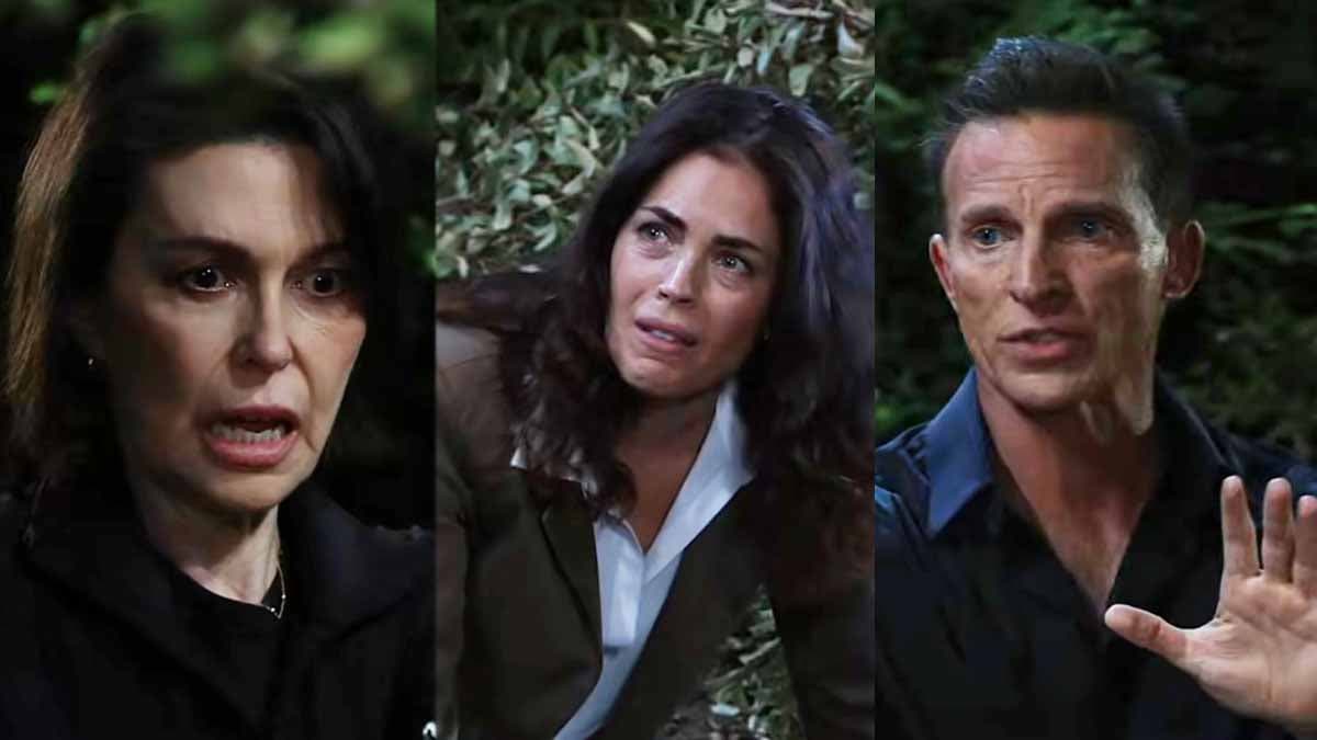 Anna, Britt and Jason at Mount Emerson on General Hospital