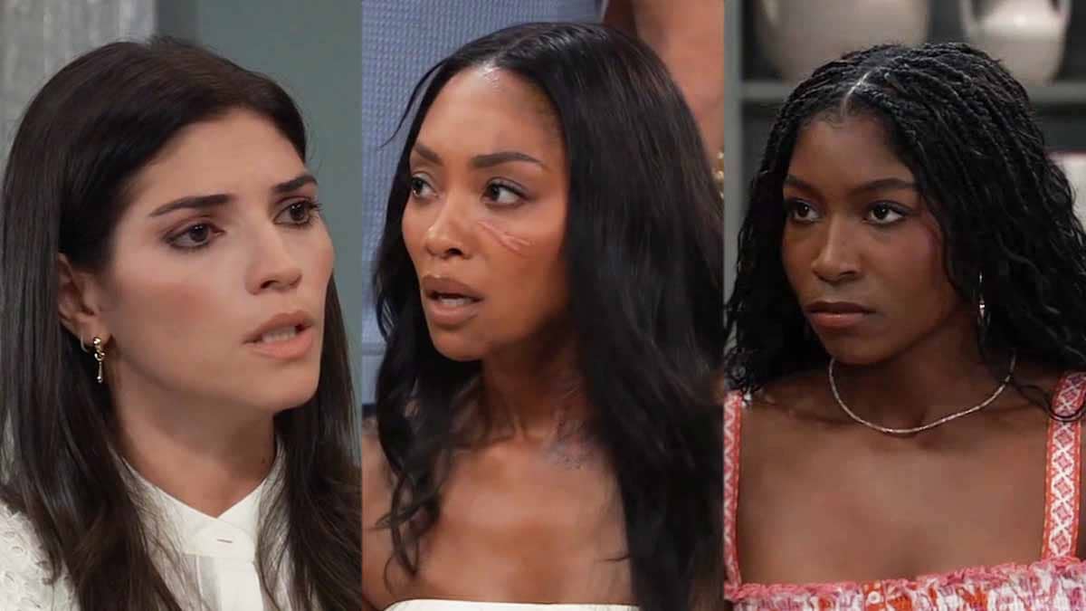 Brook Lynn, Jordan and Trina on General Hospital