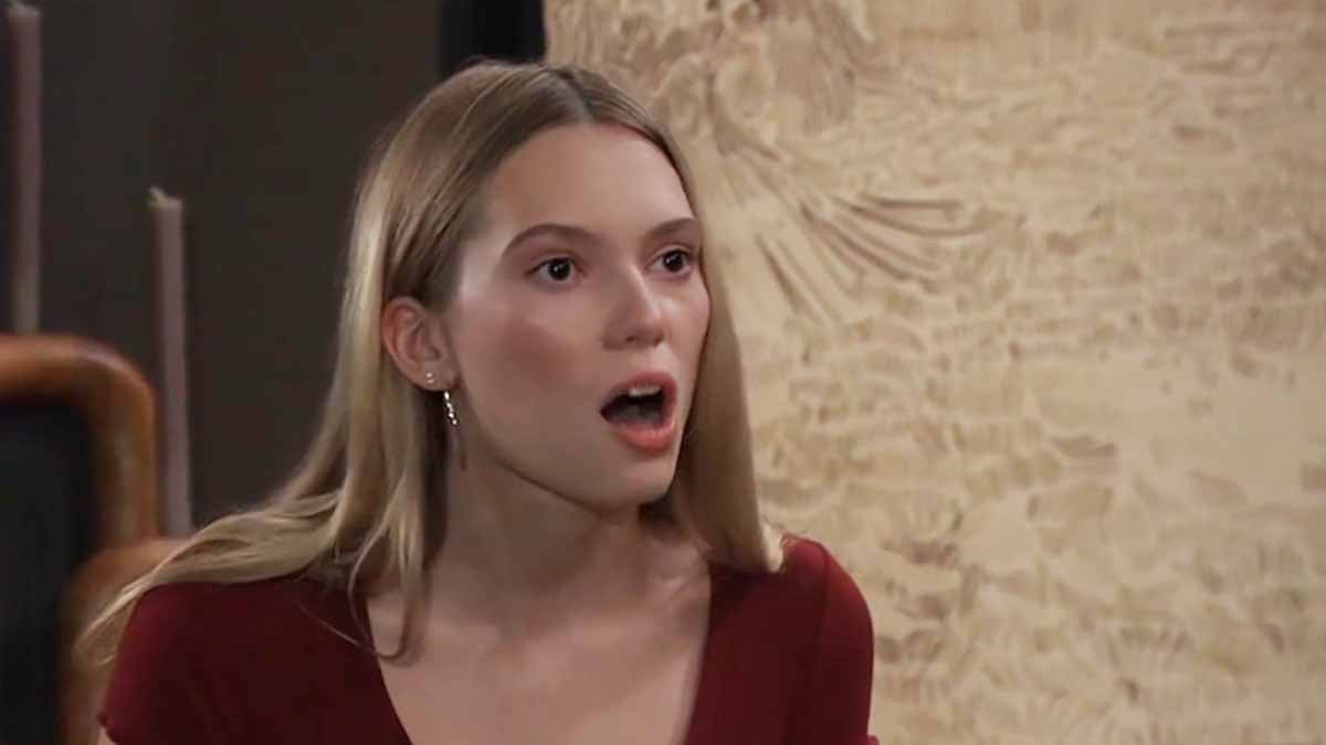 Charlotte shouts on General Hospital