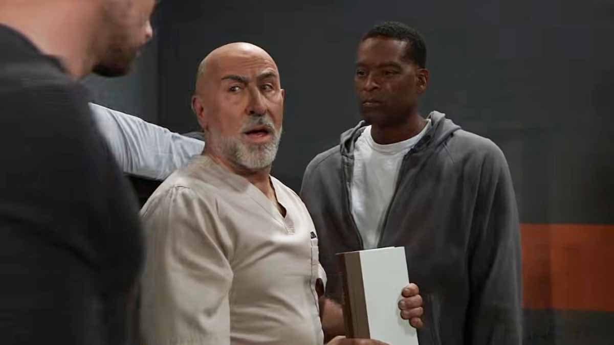 Sidwell's cornered in his Pentonville cell on General Hospital