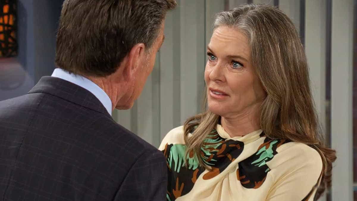 Jack and Diane worry on Young and the Restless