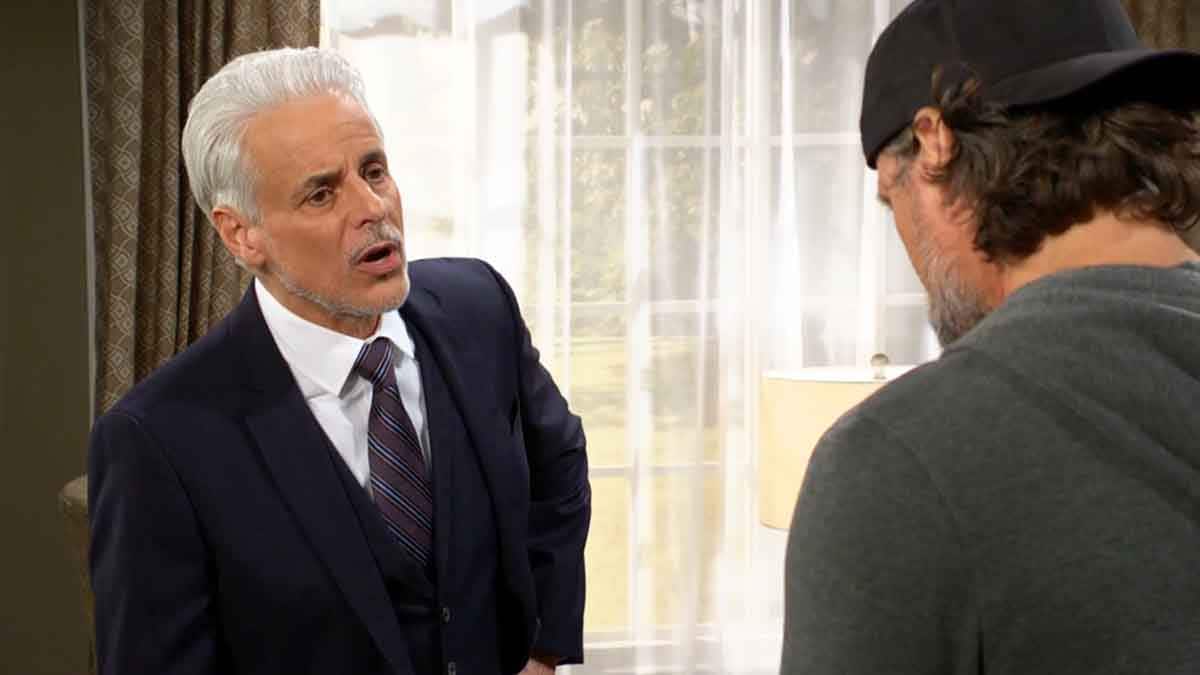 Michael and Nick at rehab clinic on Young and the Restless