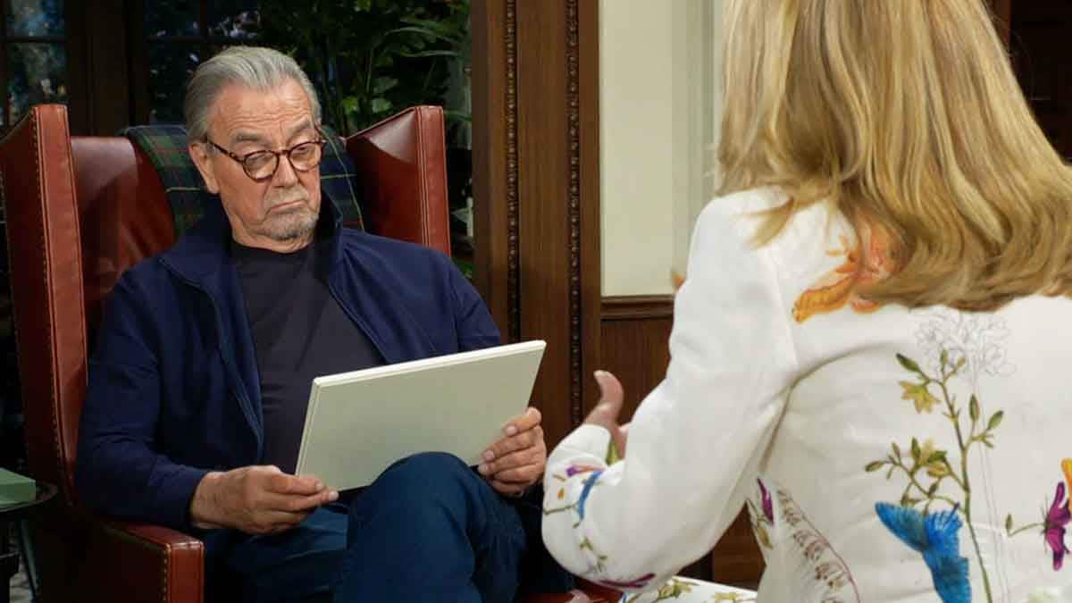 Victor and Nikki at the ranch on Young and the Restless