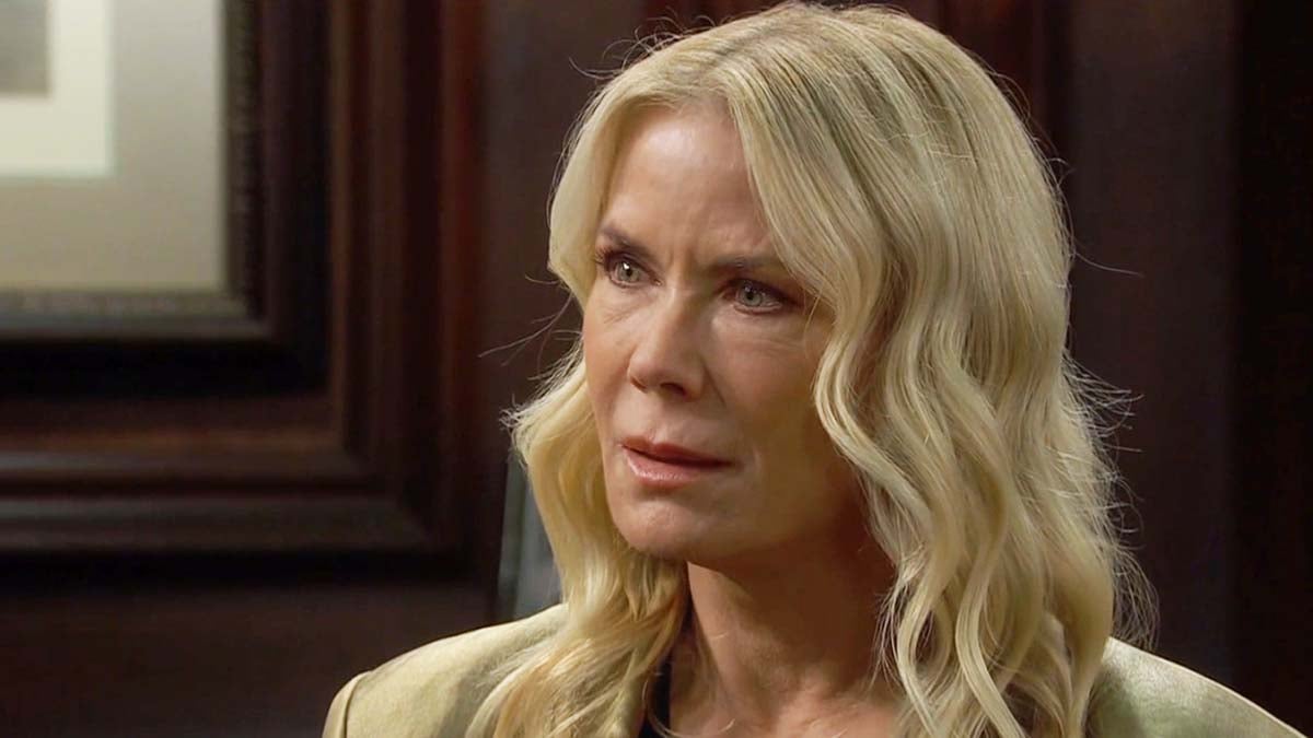 Brooke in Forrester CEO office on Bold And The Beautiful