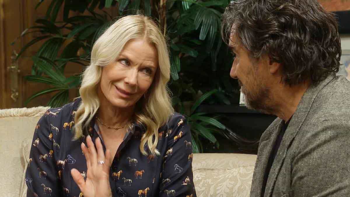 Brooke talks to Ridge on Bold and the Beautiful
