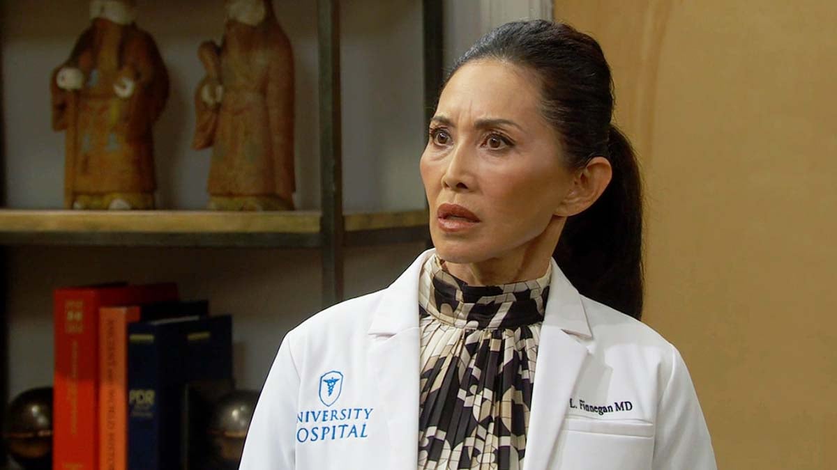 Li is shocked on Bold And The Beautiful