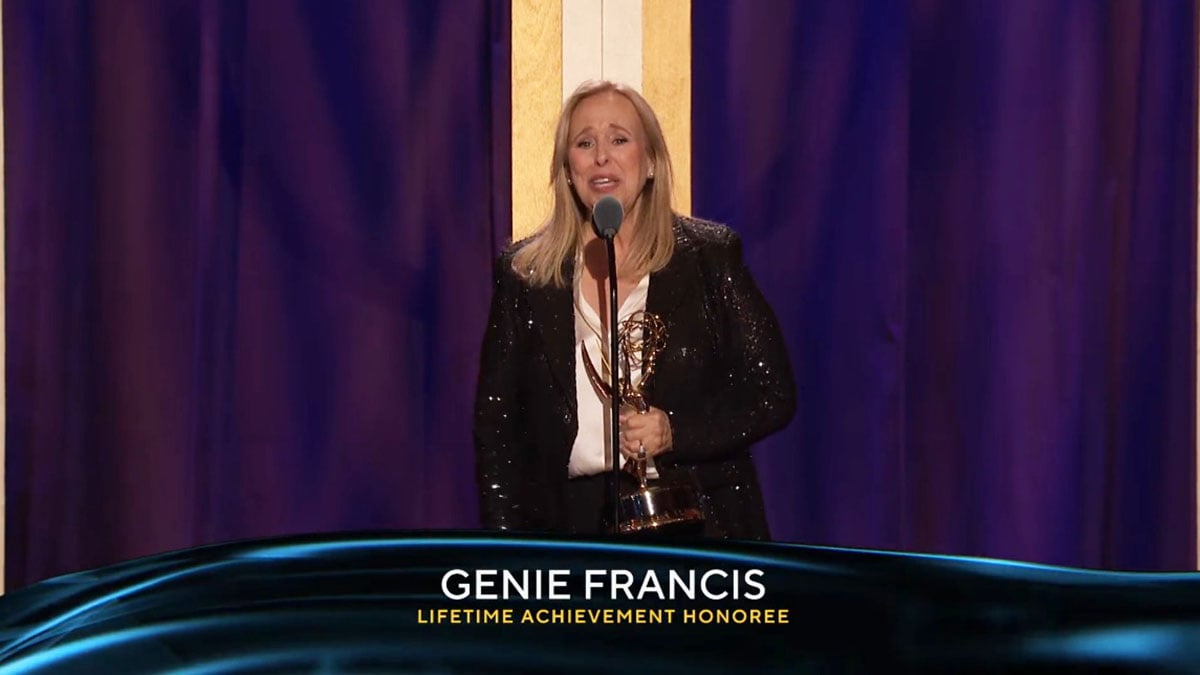 General Hospital's Genie Francis accepts Lifetime Achievement Award