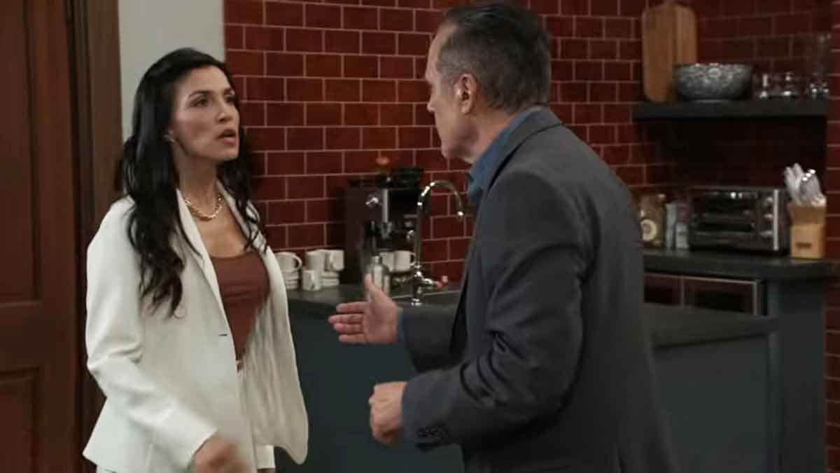 Sonny tries to reason with Justine on General Hospital