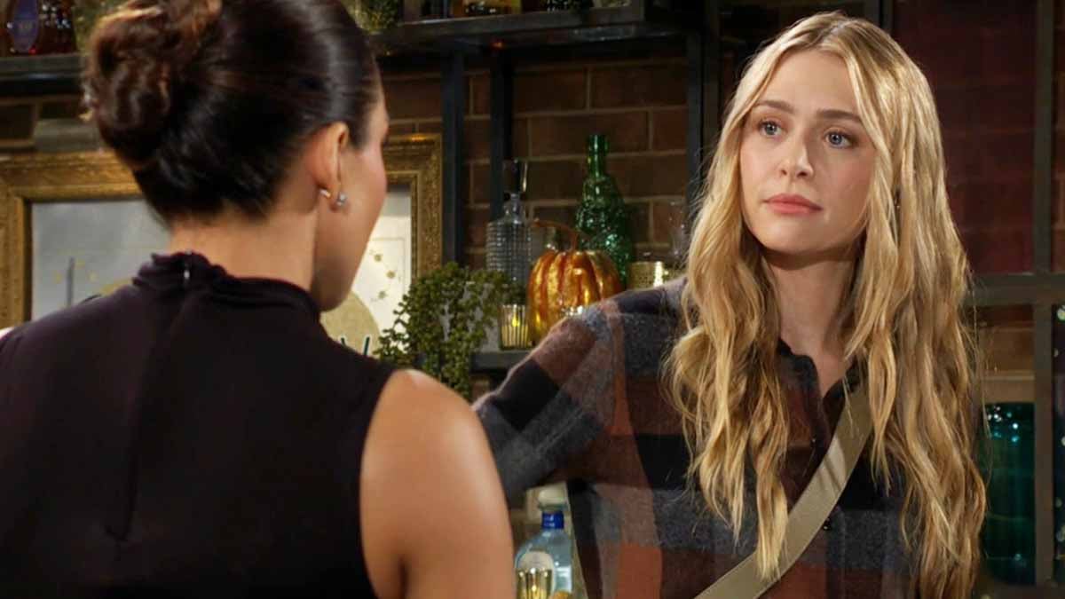 Claire threatens Audra on Young And The Restless