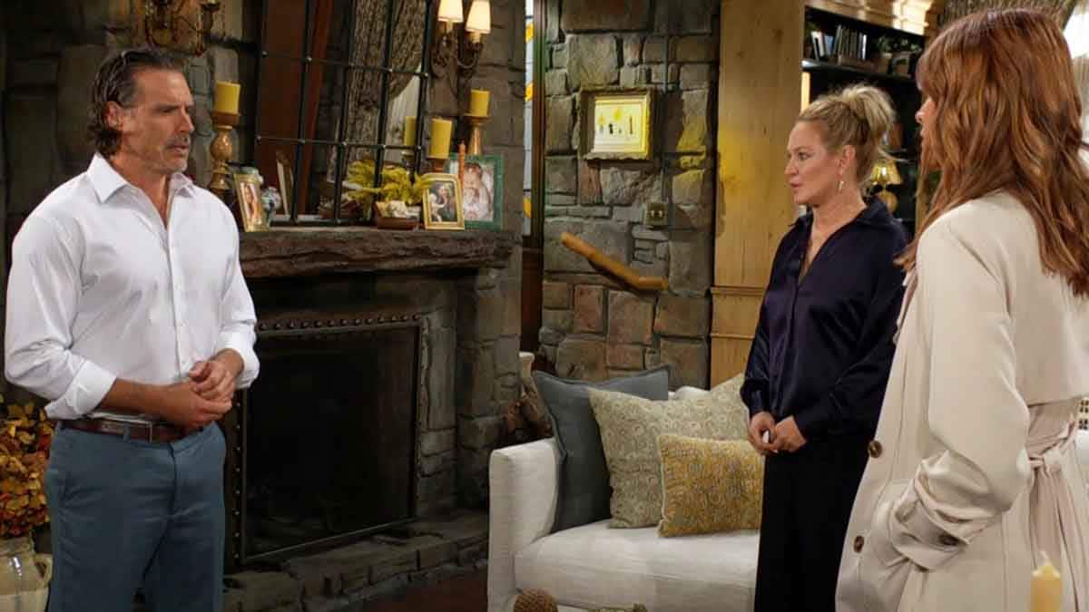 Phyllis and Sharon confront Nick on Young and the Restless