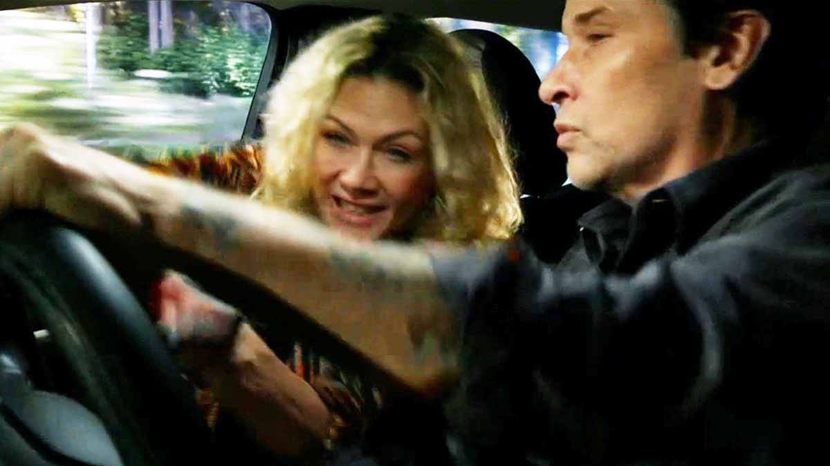 Patty grabs the steering wheel from Matt on Young and the Restless