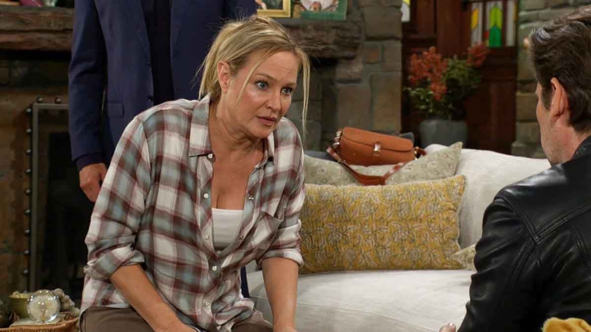 Sharon counsels Matt on Young and the Restless